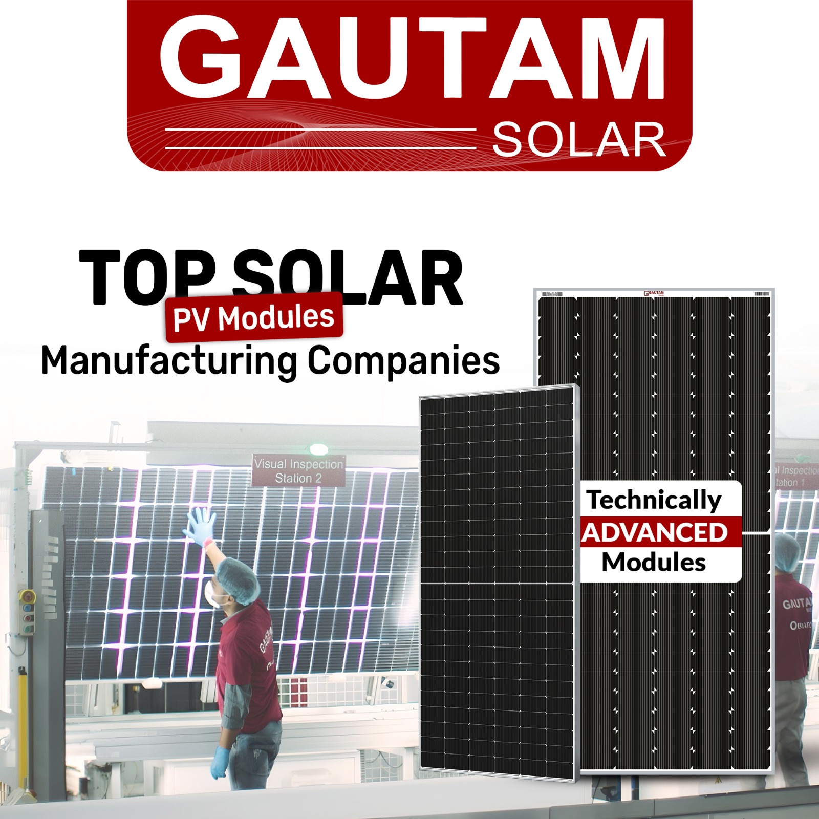 Top Solar PV Module Manufacturing Companies in 2025 – Gautam Solar