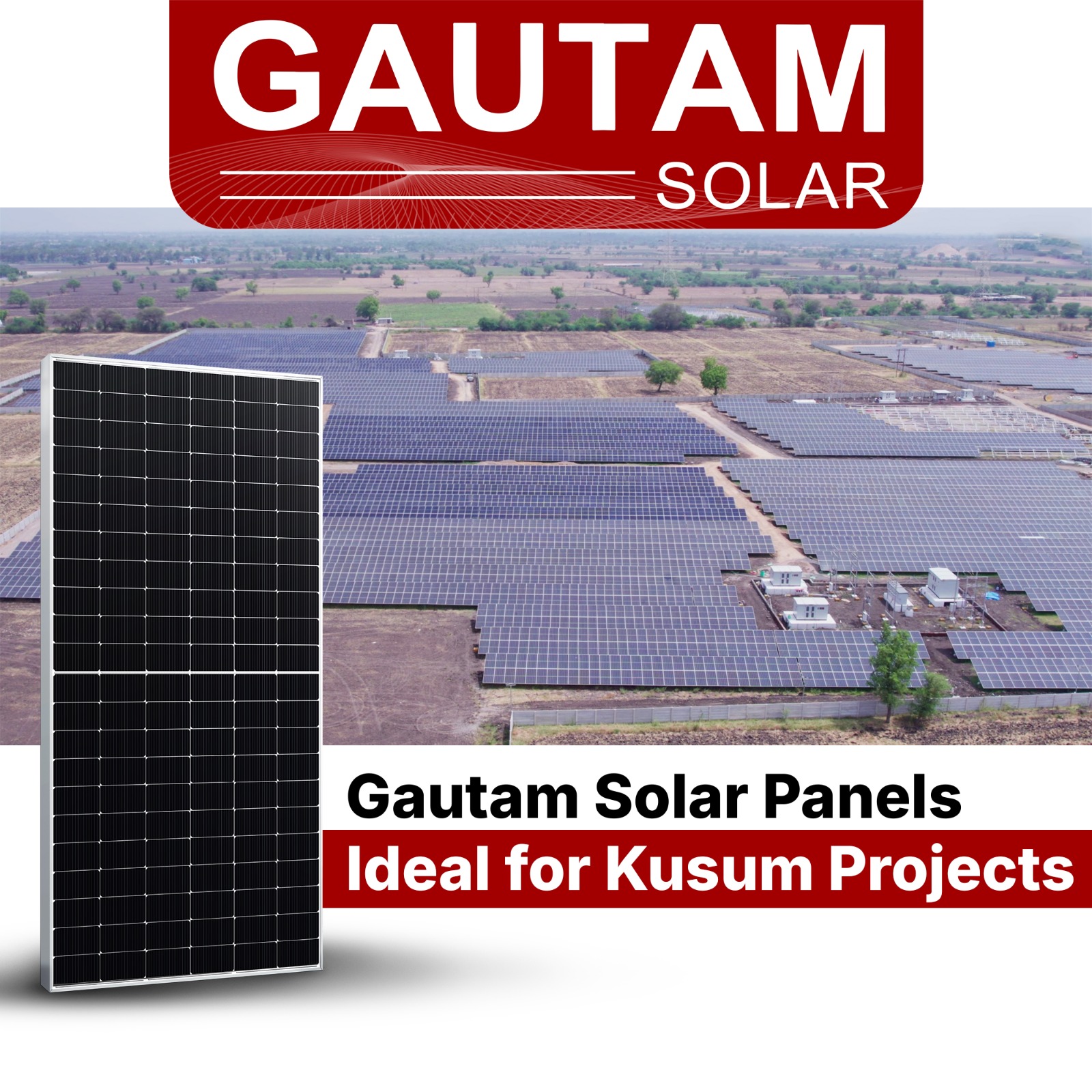 Powering India's Agricultural Future: Gautam Solar’s Role in the PM-KUSUM Scheme 